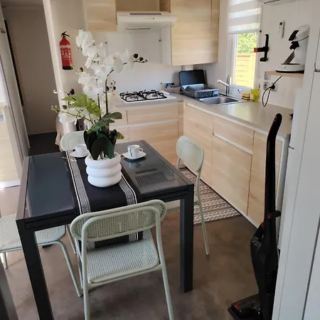 Mobil-home A13 Confort Avec Piscine&lave-linge Gratuits Camping