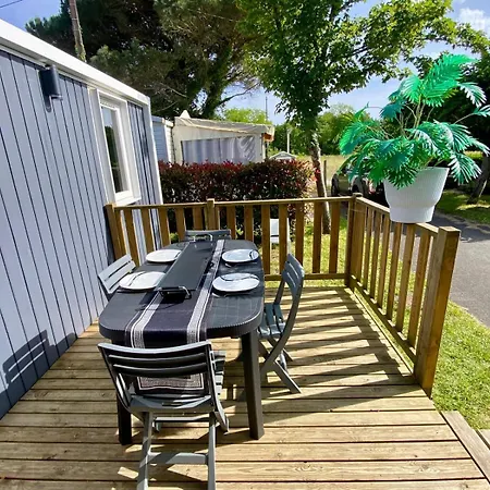 Camping Mobil-home A13 Confort Avec Piscine&lave-linge Gratuits Mimizan